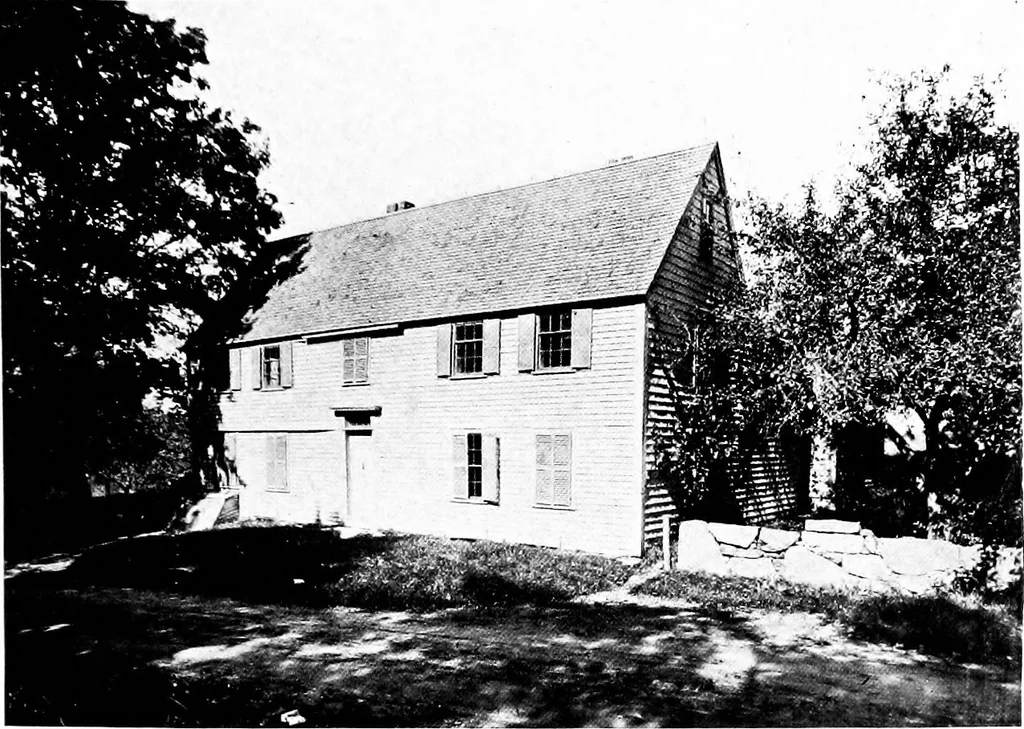 An illustration from The colonial architecture of Salem, 1919, leaf 38