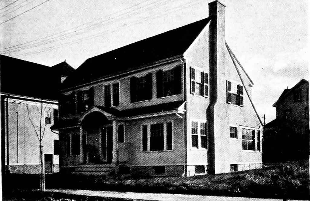 An illustration from The colonial architecture of Salem, 1919, leaf 386