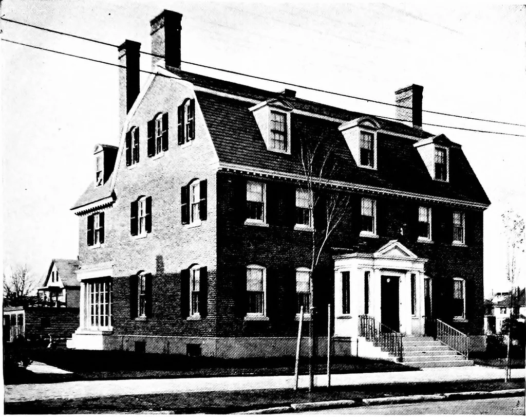 An illustration from The colonial architecture of Salem, 1919, leaf 392