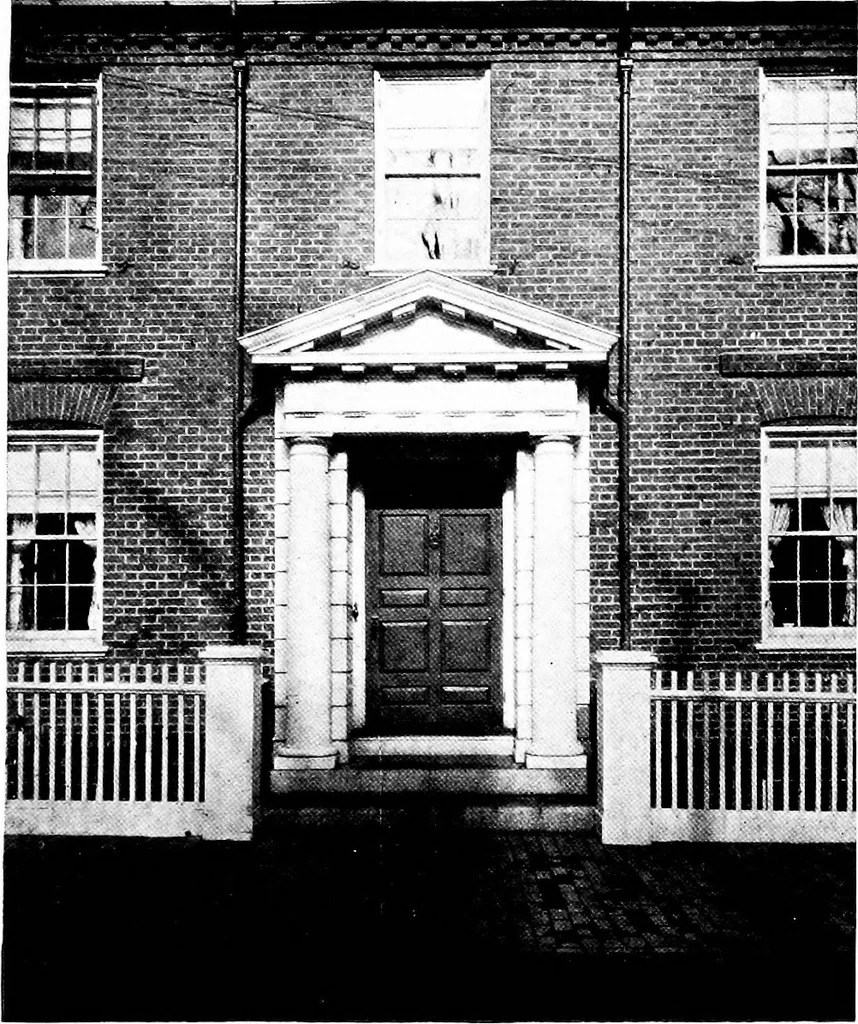 An illustration from The colonial architecture of Salem, 1919, leaf 393