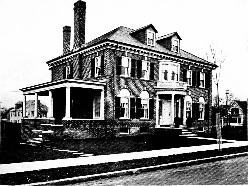 An illustration from The colonial architecture of Salem, 1919, leaf 406
