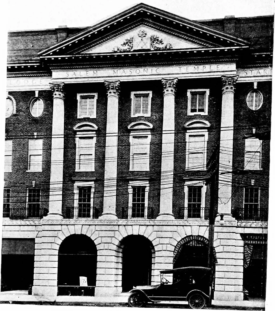An illustration from The colonial architecture of Salem, 1919, leaf 412