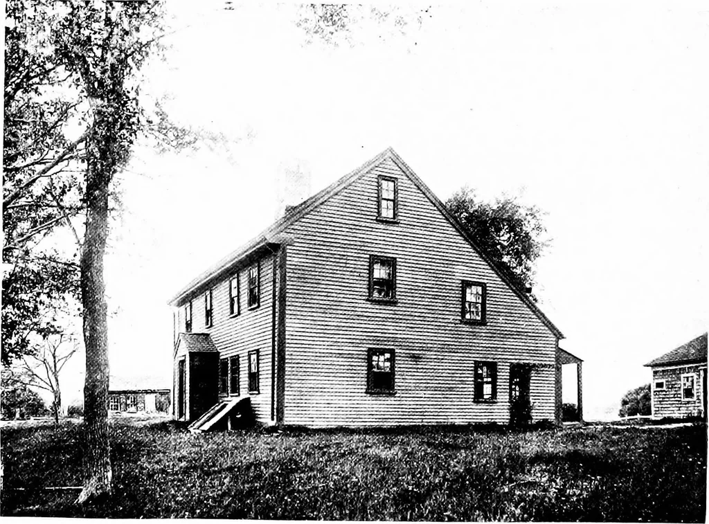 An illustration from The colonial architecture of Salem, 1919, leaf 53