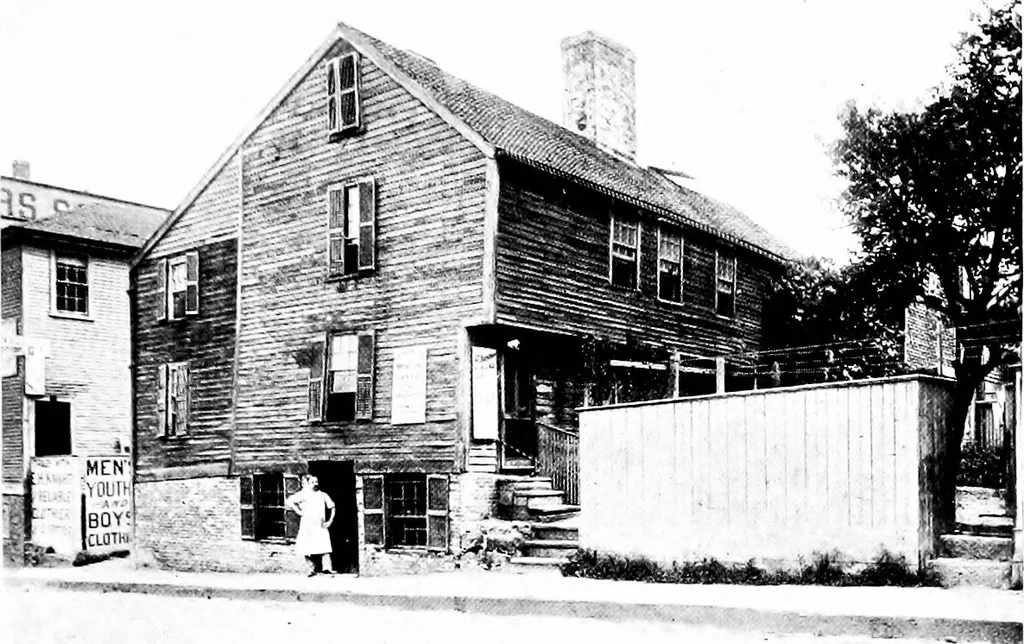 An illustration from The colonial architecture of Salem, 1919, leaf 64