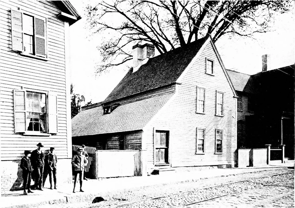 An illustration from The colonial architecture of Salem, 1919, leaf 65