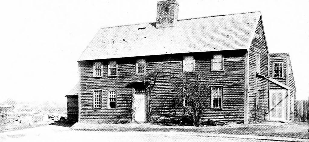 An illustration from The colonial architecture of Salem, 1919, leaf 71