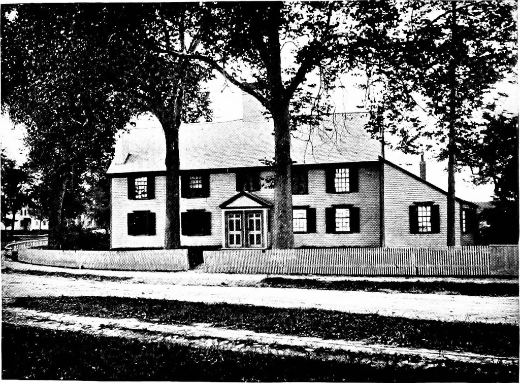 An illustration from The colonial architecture of Salem, 1919, leaf 71
