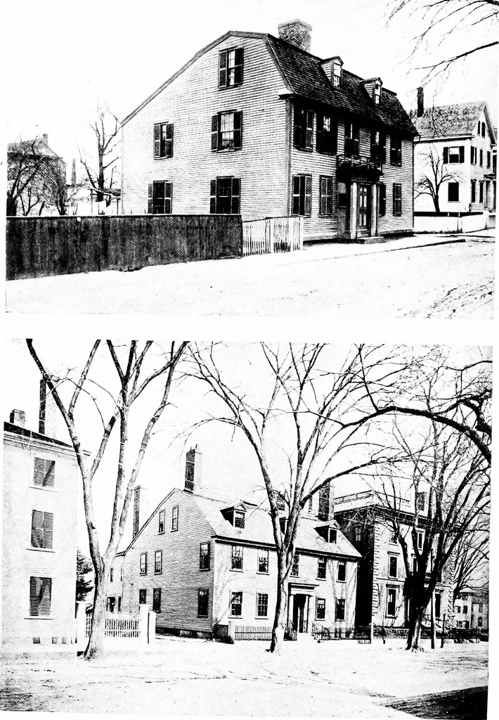 An illustration from The colonial architecture of Salem, 1919, leaf 77