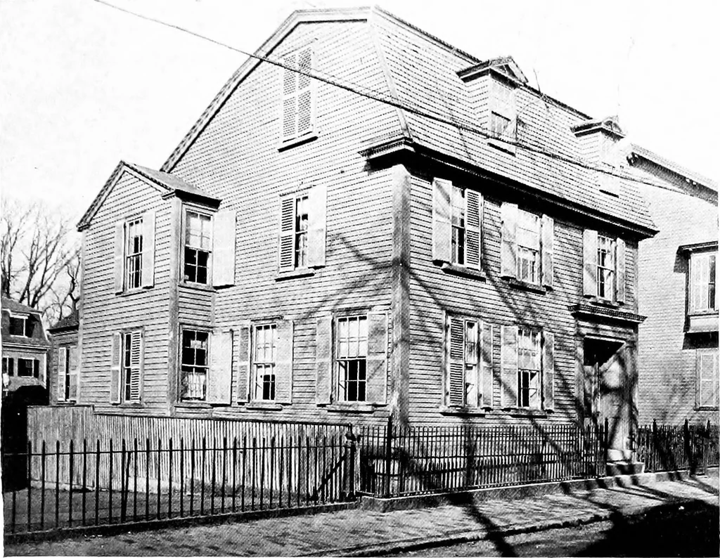 An illustration from The colonial architecture of Salem, 1919, leaf 80