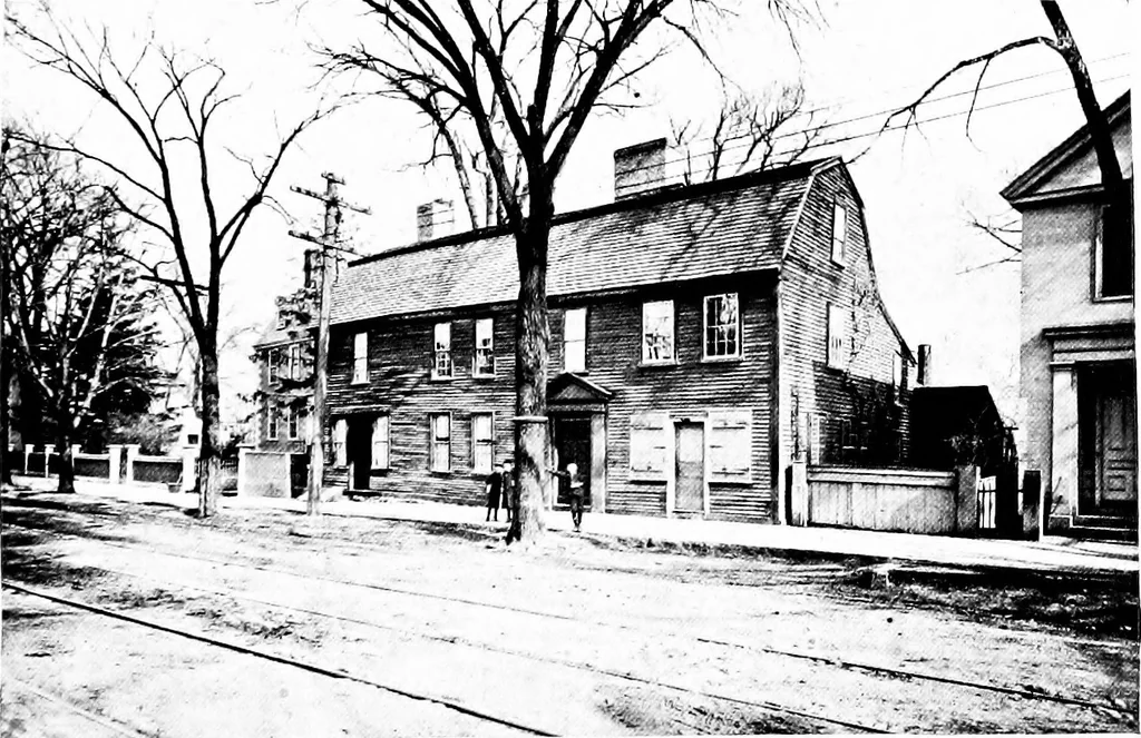 An illustration from The colonial architecture of Salem, 1919, leaf 80