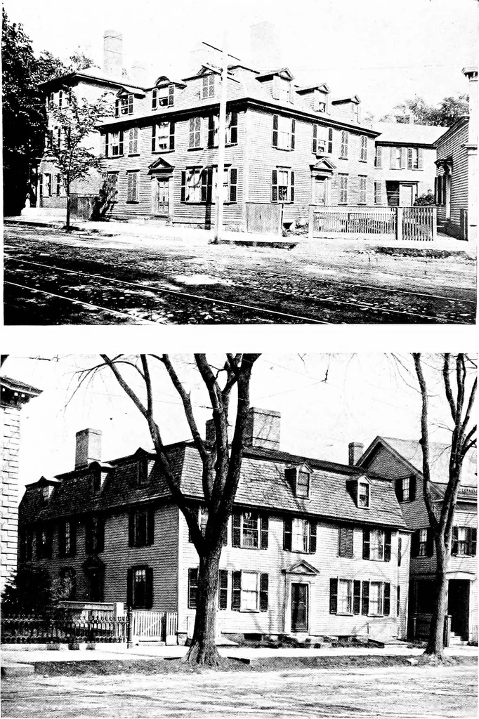 An illustration from The colonial architecture of Salem, 1919, leaf 81