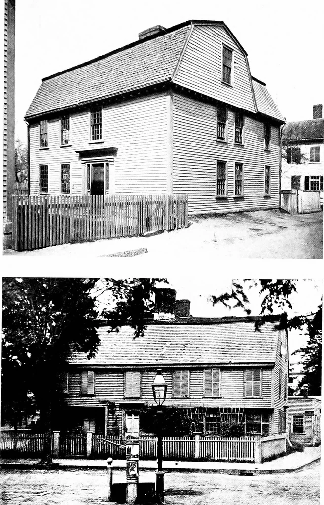 An illustration from The colonial architecture of Salem, 1919, leaf 88