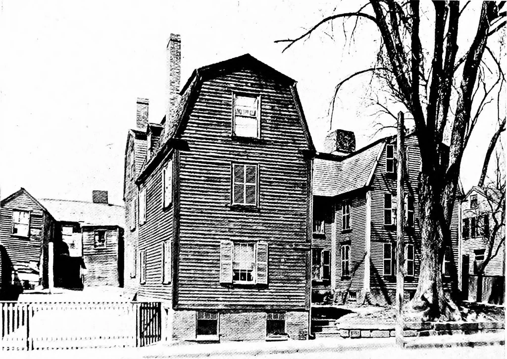 An illustration from The colonial architecture of Salem, 1919, leaf 89