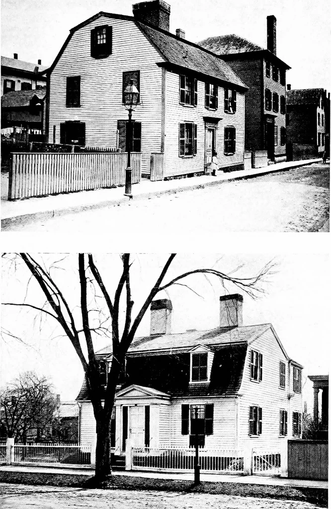 An illustration from The colonial architecture of Salem, 1919, leaf 96