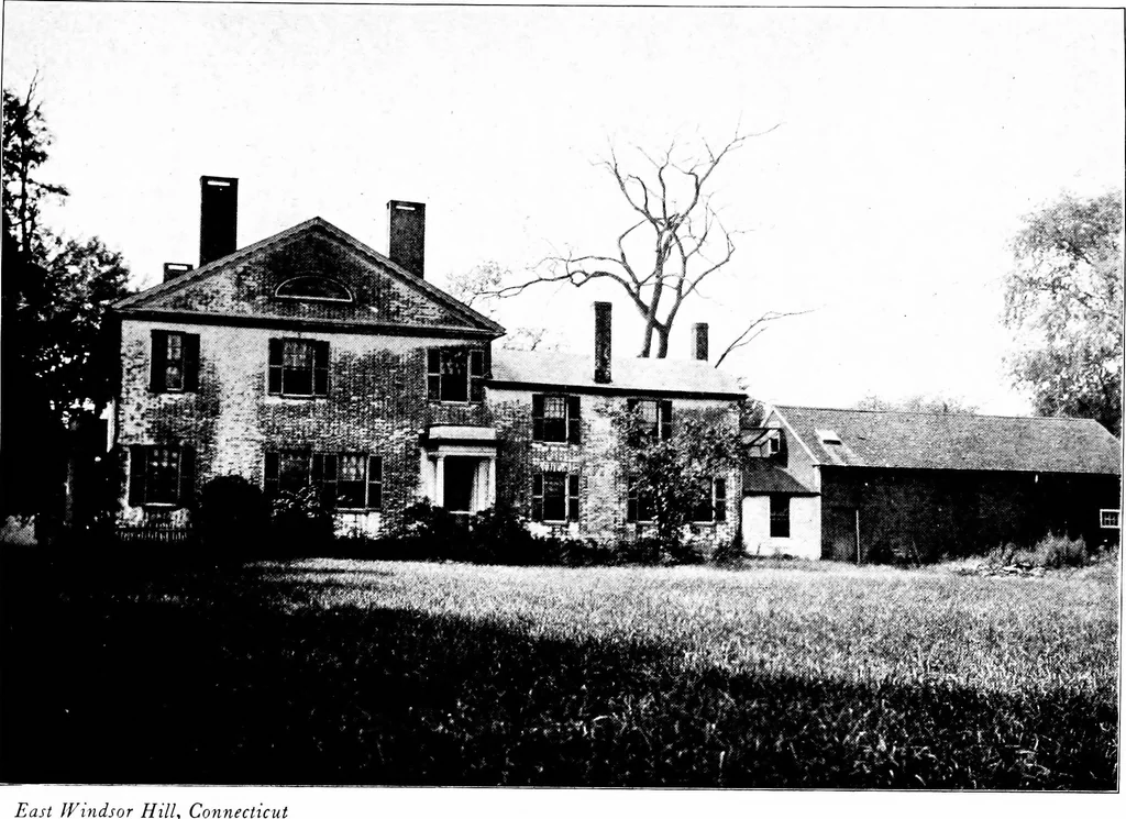 An illustration from Old New England houses, 1920, leaf 124