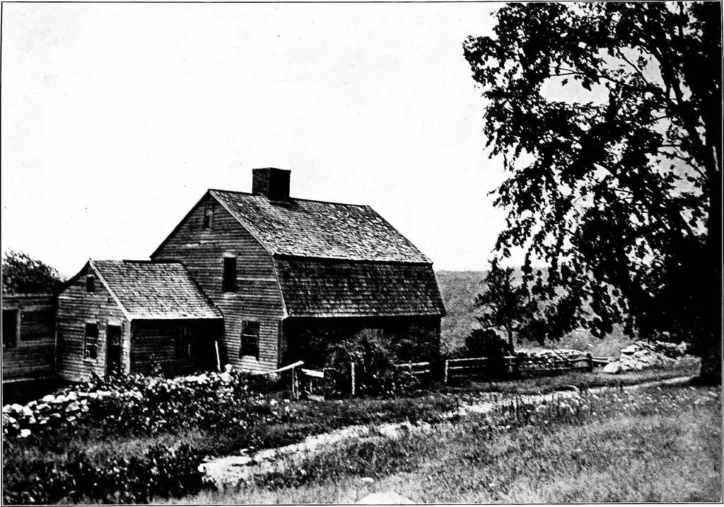 An illustration from Old New England houses, 1920, leaf 140