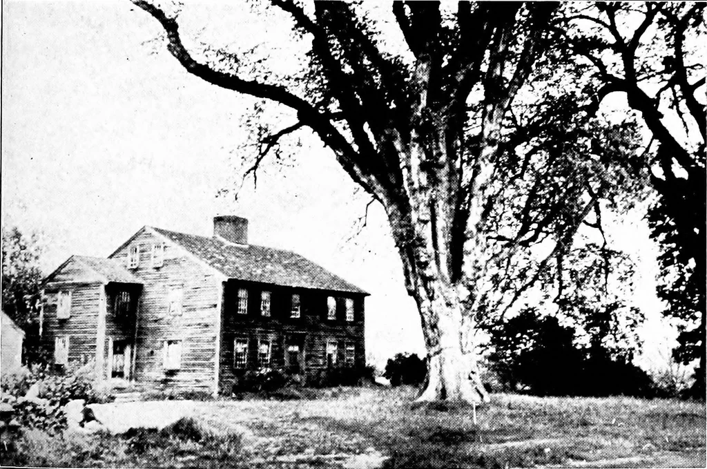 An illustration from Old New England houses, 1920, leaf 164