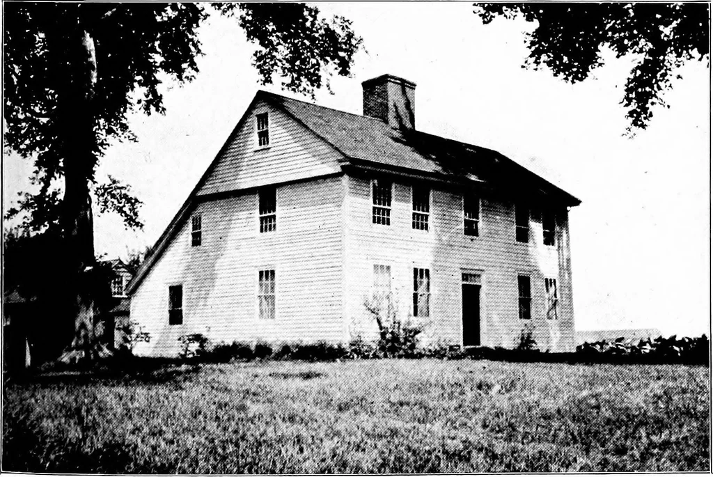 An illustration from Old New England houses, 1920, leaf 166