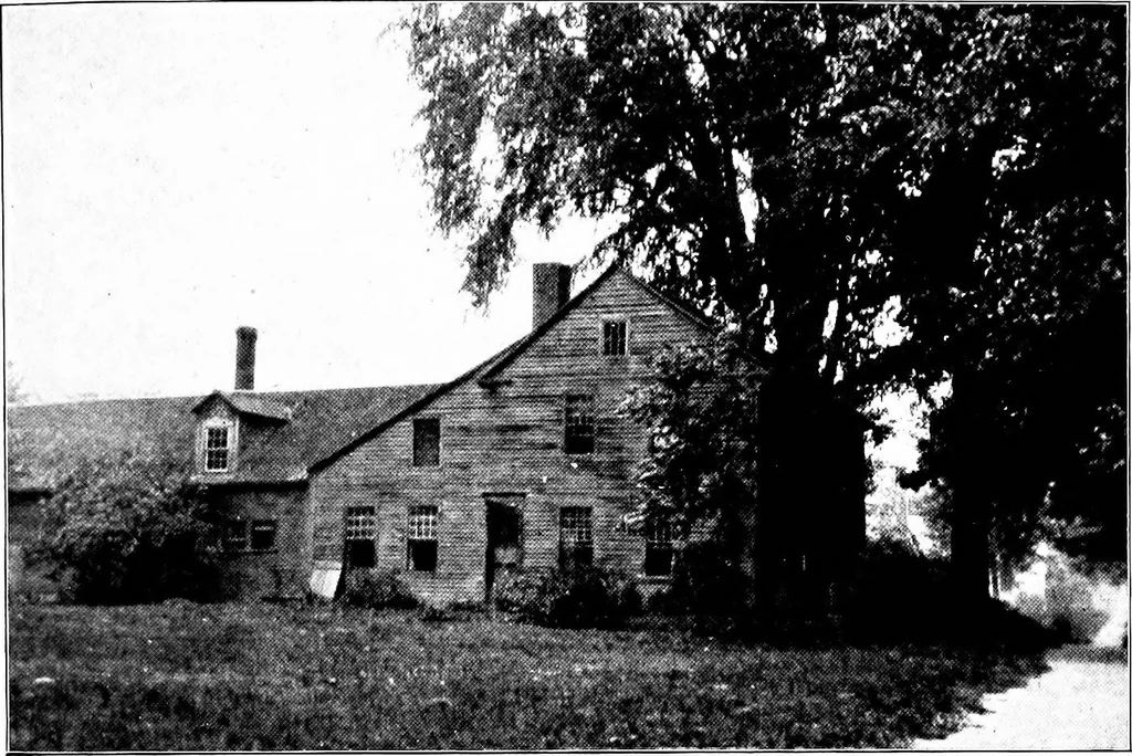 An illustration from Old New England houses, 1920, leaf 172