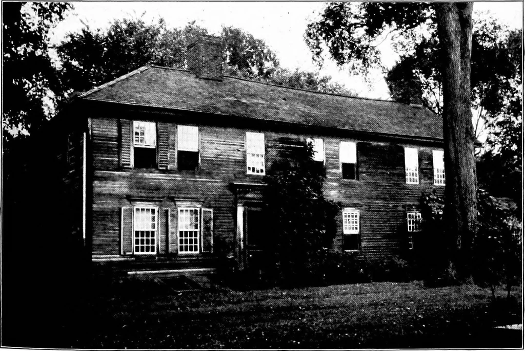 An illustration from Old New England houses, 1920, leaf 174