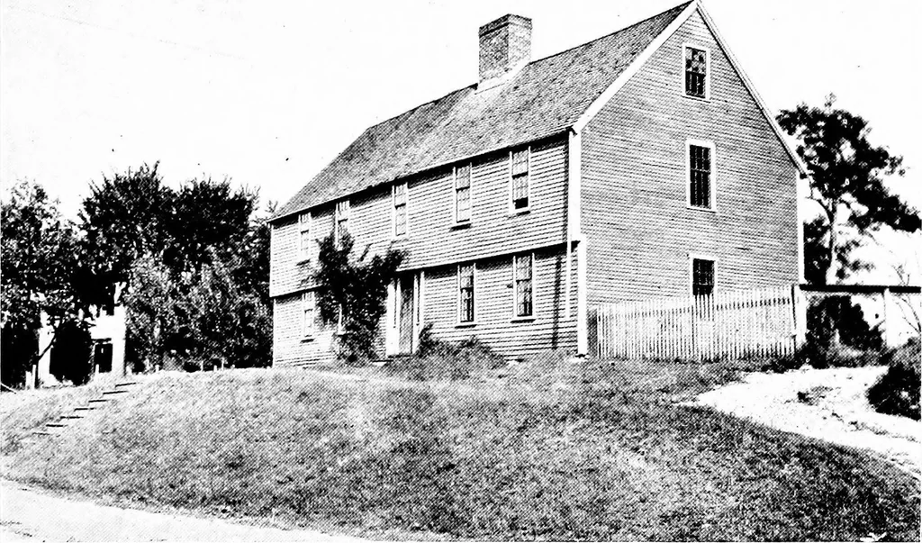 An illustration from Old New England houses, 1920, leaf 176