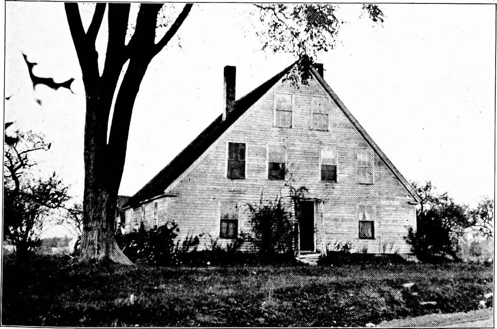An illustration from Old New England houses, 1920, leaf 176