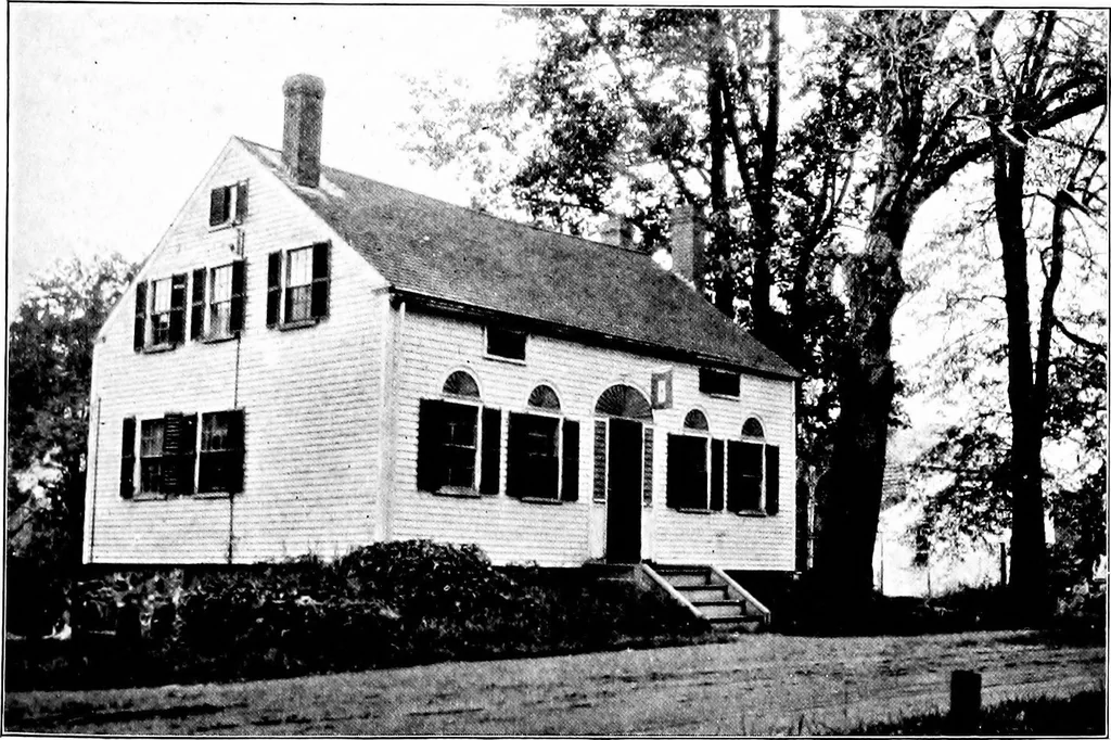 An illustration from Old New England houses, 1920, leaf 180