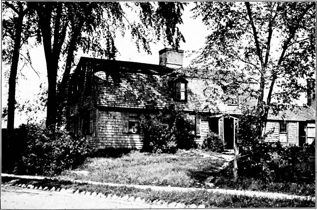 An illustration from Old New England houses, 1920, leaf 184