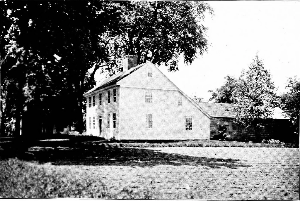 An illustration from Old New England houses, 1920, leaf 186
