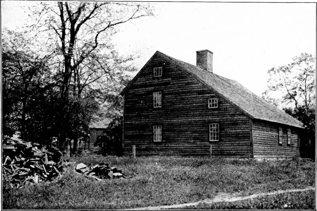 An illustration from Old New England houses, 1920, leaf 192