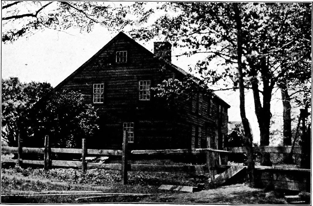 An illustration from Old New England houses, 1920, leaf 192