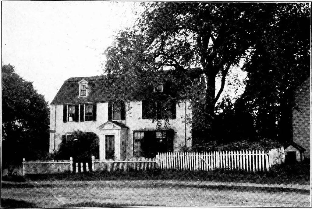 An illustration from Old New England houses, 1920, leaf 198