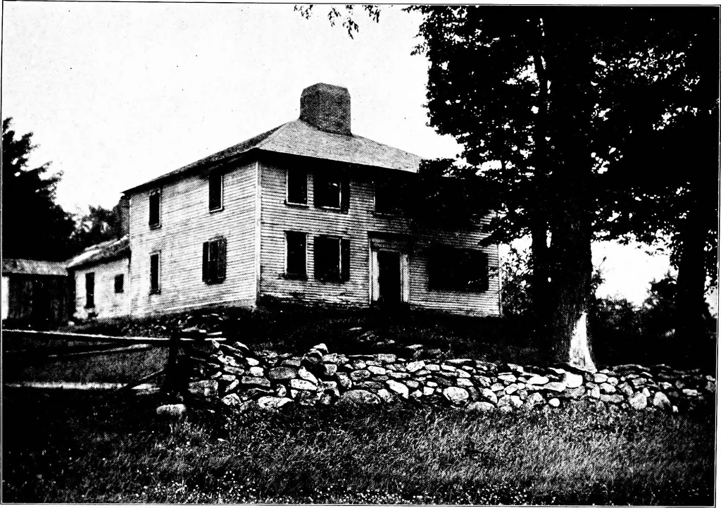 An illustration from Old New England houses, 1920, leaf 60
