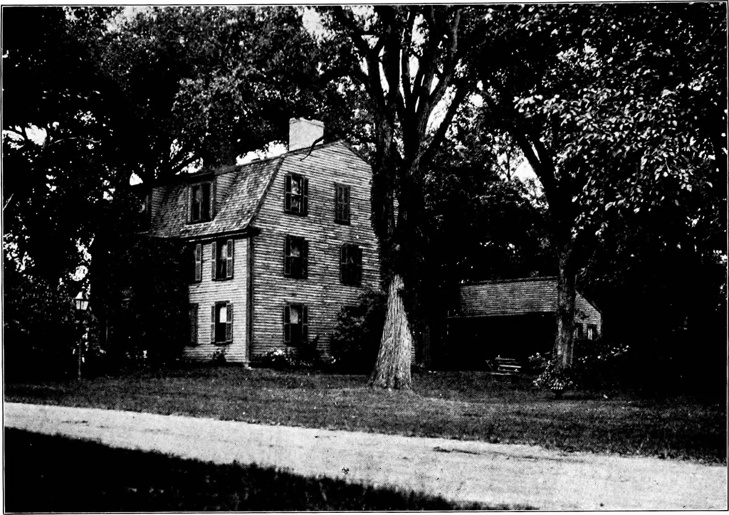 An illustration from Old New England houses, 1920, leaf 74