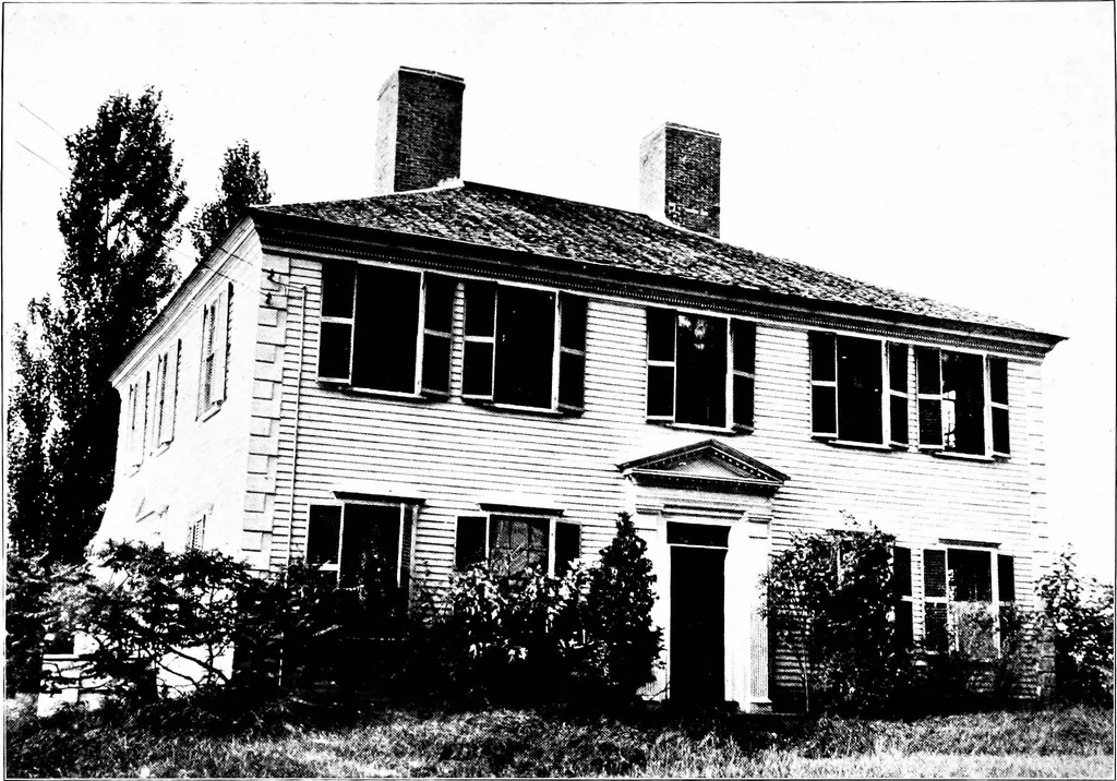 An illustration from Old New England houses, 1920, leaf 98
