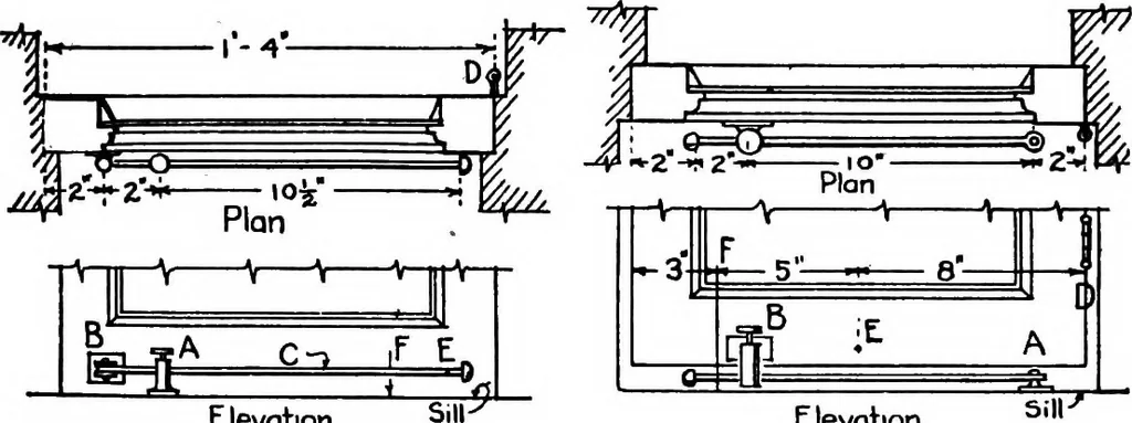 An illustration from Descriptive geometry, 1921, leaf 170