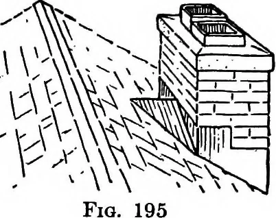 An illustration from Descriptive geometry, 1921, leaf 234