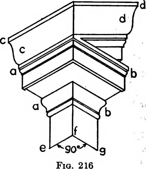 An illustration from Descriptive geometry, 1921, leaf 251