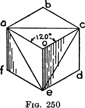 An illustration from Descriptive geometry, 1921, leaf 289