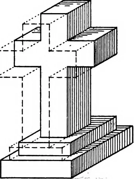 An illustration from Descriptive geometry, 1921, leaf 292