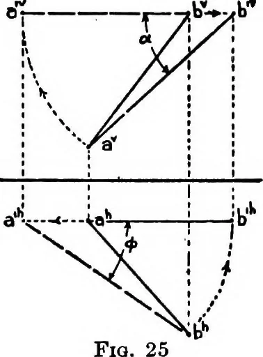 An illustration from Descriptive geometry, 1921, leaf 48