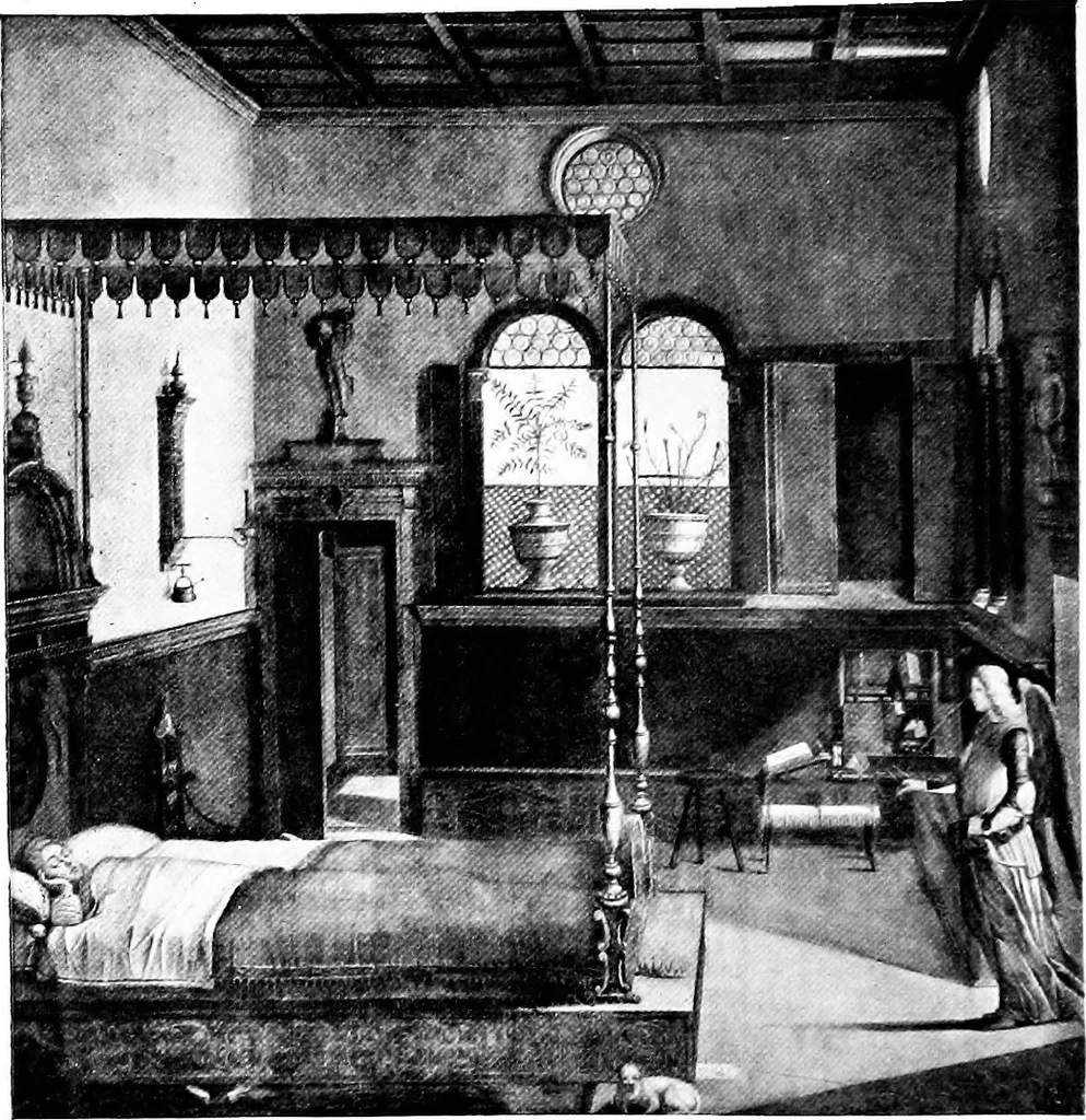 An illustration from The cicerone: an art guide to painting in Italy for the use of travellers and students;, 1908, leaf 11