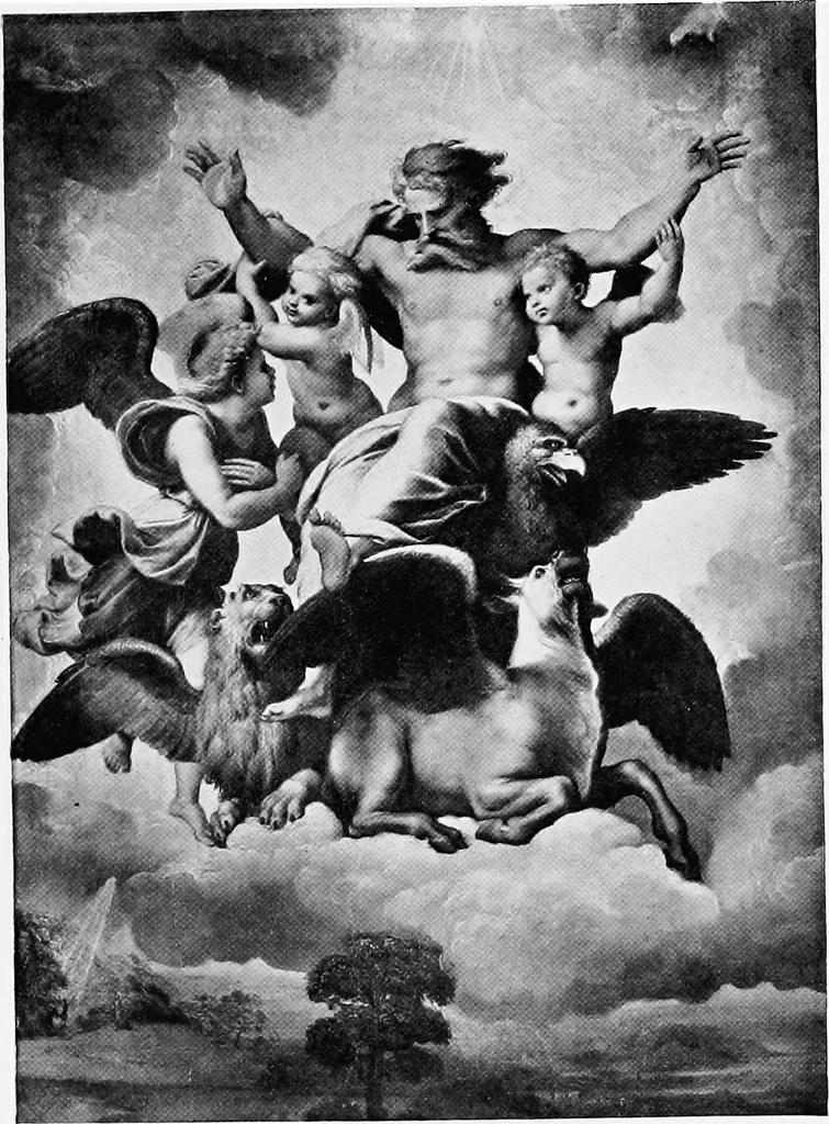 An illustration from The cicerone: an art guide to painting in Italy for the use of travellers and students;, 1908, leaf 168