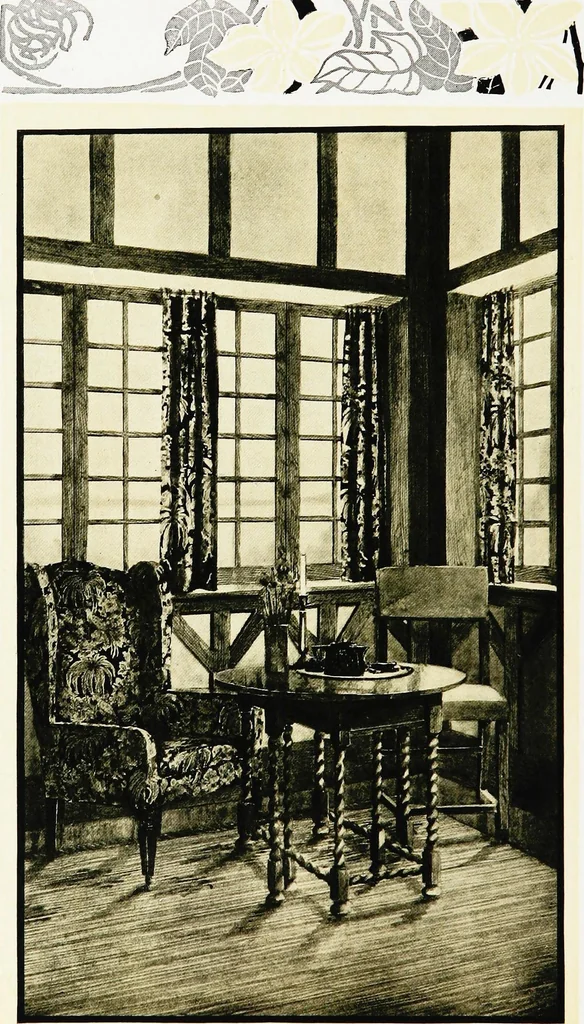 An illustration from Book of home building and decoration, prepared in cooperation with and under the direction of the leading manufacturers of the country, 1912, leaf 104