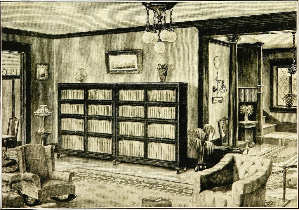 An illustration from Book of home building and decoration, prepared in cooperation with and under the direction of the leading manufacturers of the country, 1912, leaf 120