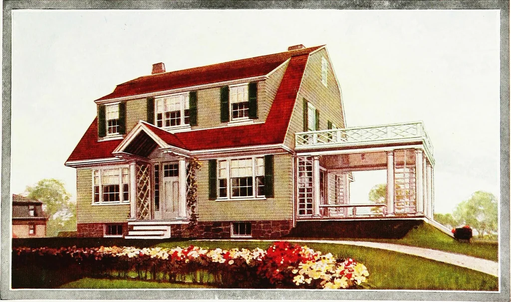An illustration from Book of home building and decoration, prepared in cooperation with and under the direction of the leading manufacturers of the country, 1912, leaf 127