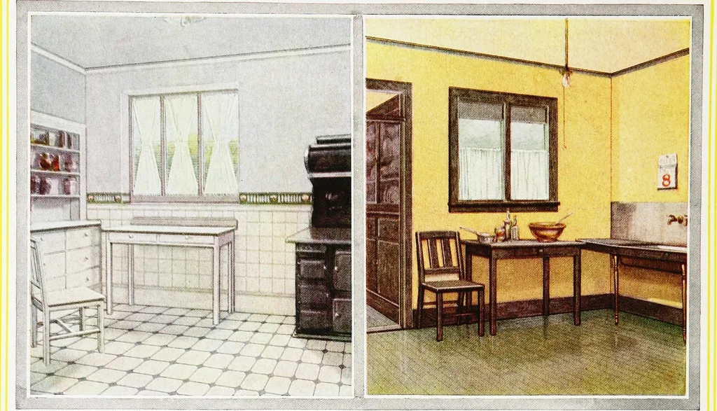 An illustration from Book of home building and decoration, prepared in cooperation with and under the direction of the leading manufacturers of the country, 1912, leaf 128
