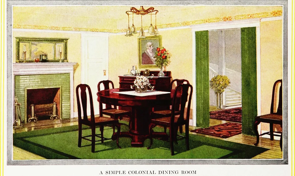 An illustration from Book of home building and decoration, prepared in cooperation with and under the direction of the leading manufacturers of the country, 1912, leaf 128