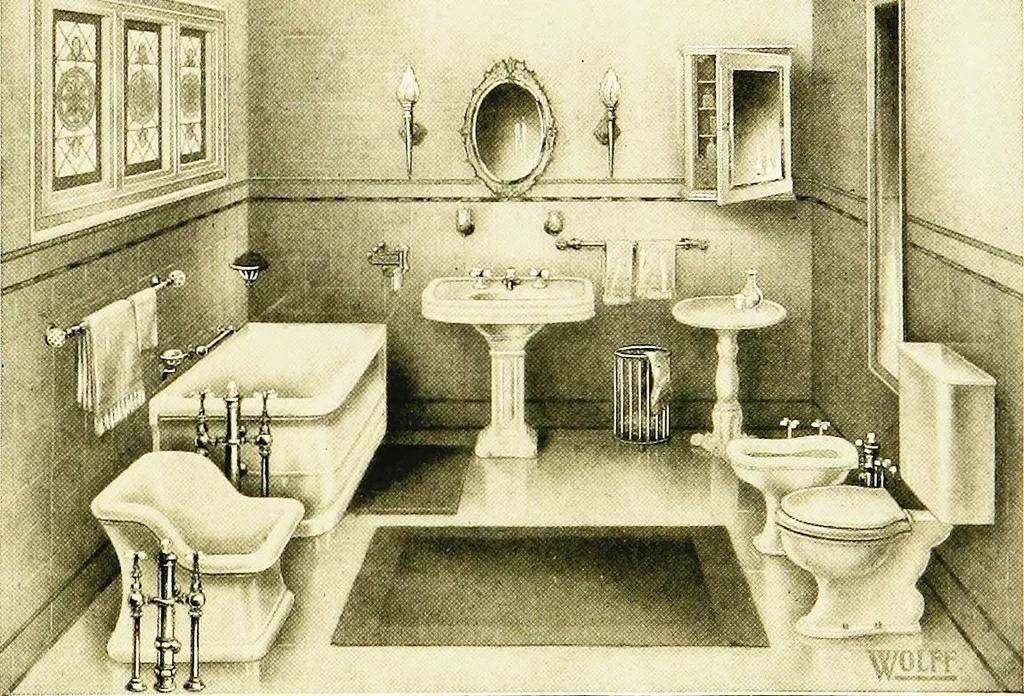 An illustration from Book of home building and decoration, prepared in cooperation with and under the direction of the leading manufacturers of the country, 1912, leaf 135