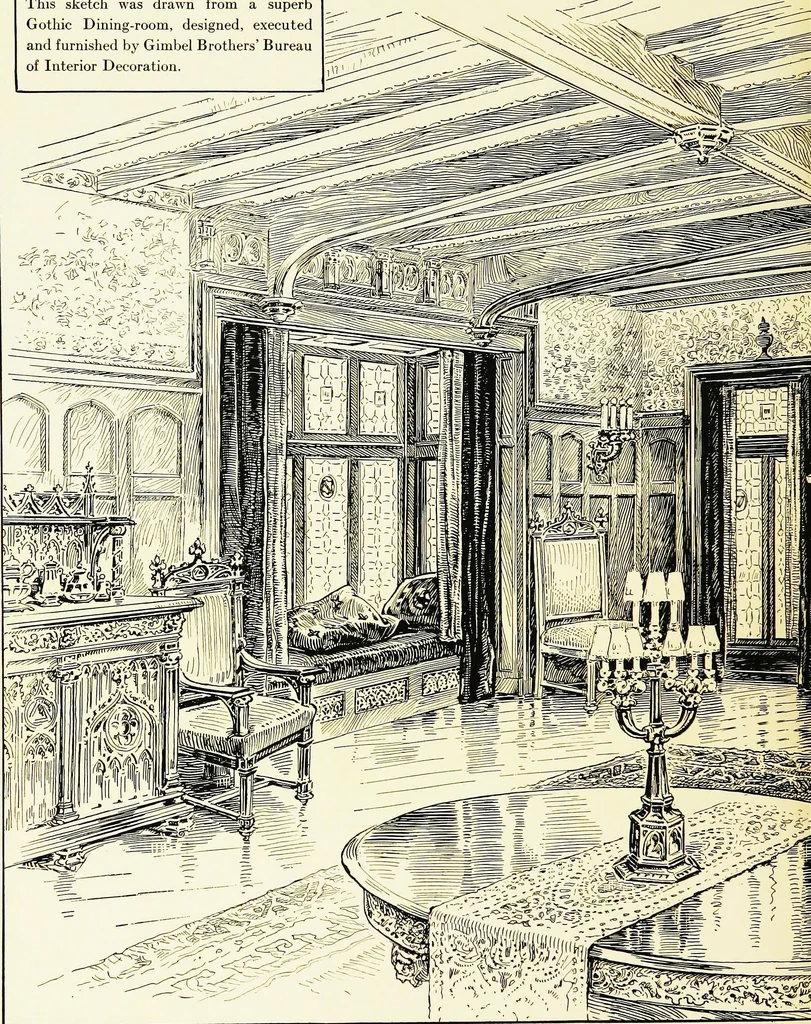 An illustration from Book of home building and decoration, prepared in cooperation with and under the direction of the leading manufacturers of the country, 1912, leaf 240